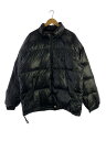 【中古】A BATHING APE◆ダウンジャケット/2XL/BLK/001dni801013m/BALLOON DOWN/2XL【メンズウェア】