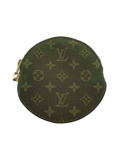 【中古】LOUIS VUITTON◆ポルト・モネ・ロン_モノグラム・ミニ_GRN/キャンバス/GRN/モノグラム/メンズ【服飾雑貨他】 【中古】LOUIS VUITTON◆ポルト・モネ・ロン_モノグラム・ミニ_GRN/キャンバス/GRN/モノグラム/メンズ【服飾雑貨他】