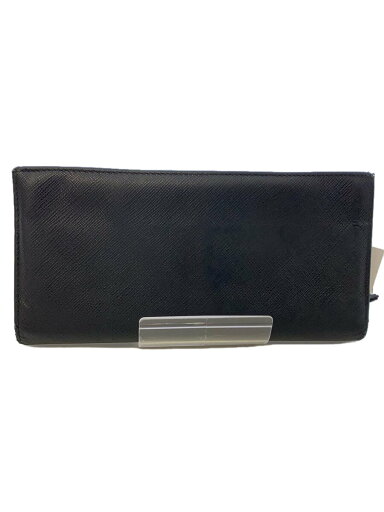 【中古】PRADA◆長財布/レザー/BLK/メンズ【服飾雑貨他】 【中古】PRADA◆長財布/レザー/BLK/メンズ【服飾雑貨他】