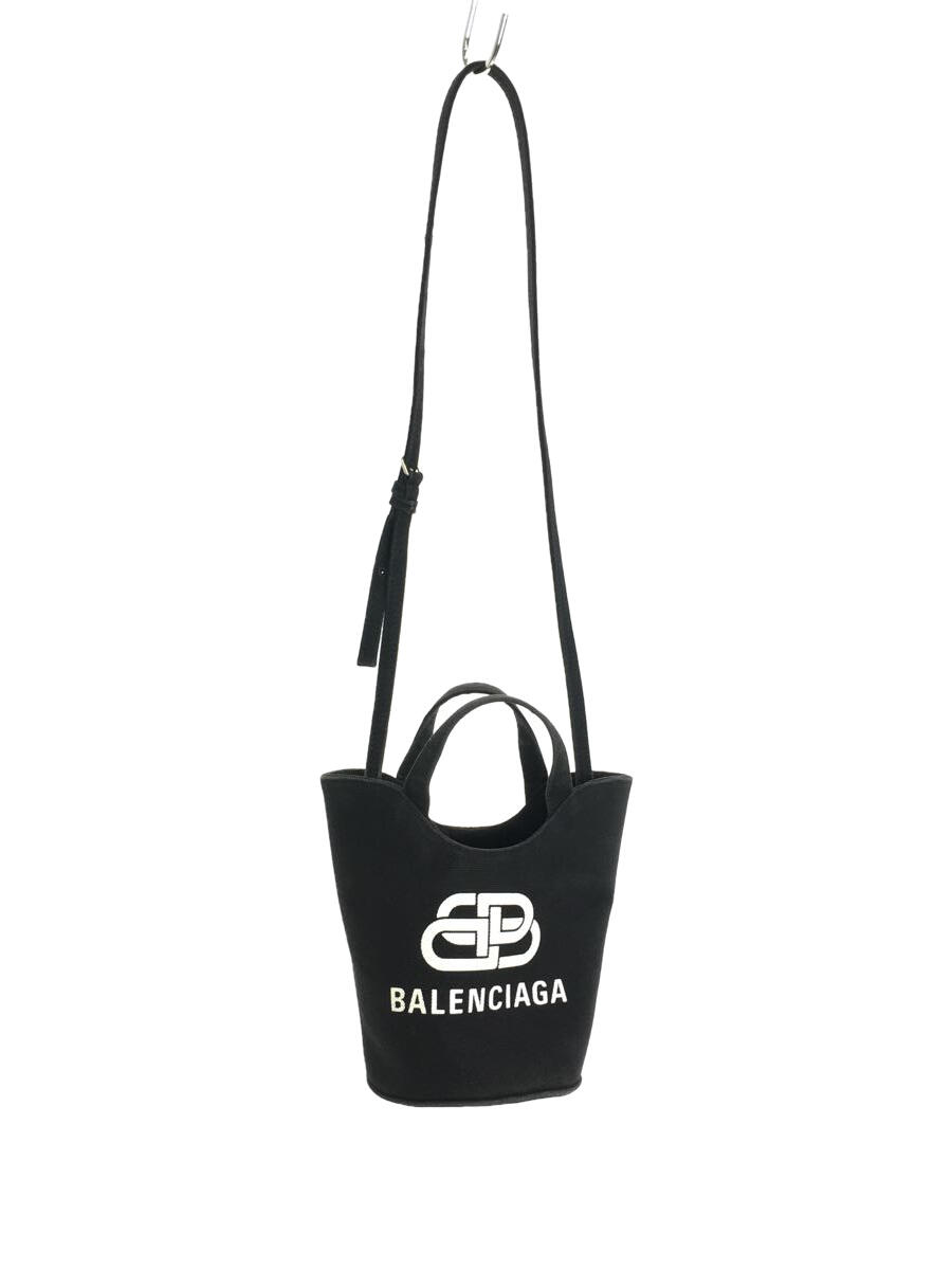 【中古】BALENCIAGA◆トートバッグ/--/BLK/619979//【バッグ】