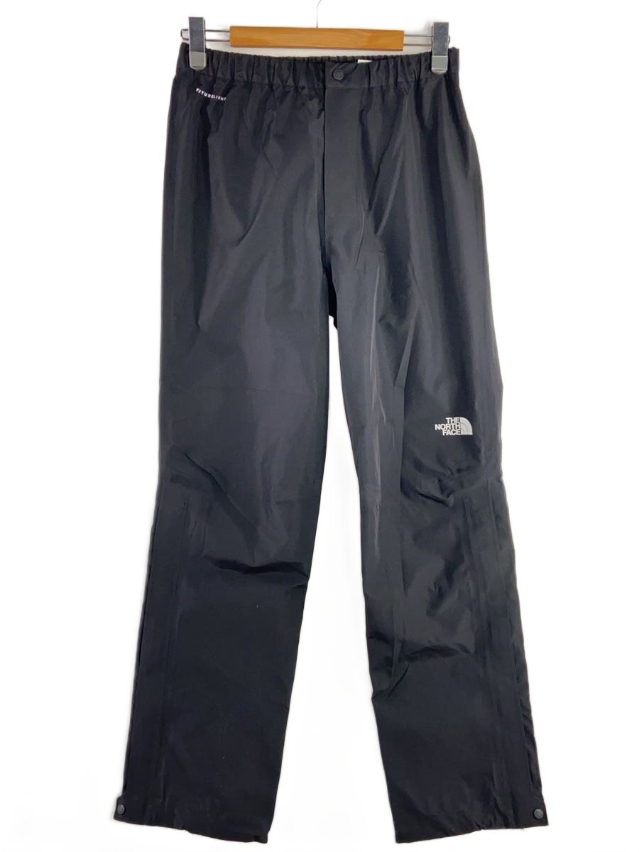 【中古】THE NORTH FACE◆FL DRIZZLE PANT_フューチャーライトドリズルパンツ/XL/ポリエステル/BLK/無地【レディースウェア】