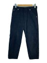 【中古】PRADA◆23AW/三角プレート/ボトム/44/コーデュロイ/BLK/SPH313 S232 13YO【メンズウェア】(4)