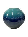 【中古】九谷焼◆壷・花瓶/BLU【インテリア小物・日用雑貨】