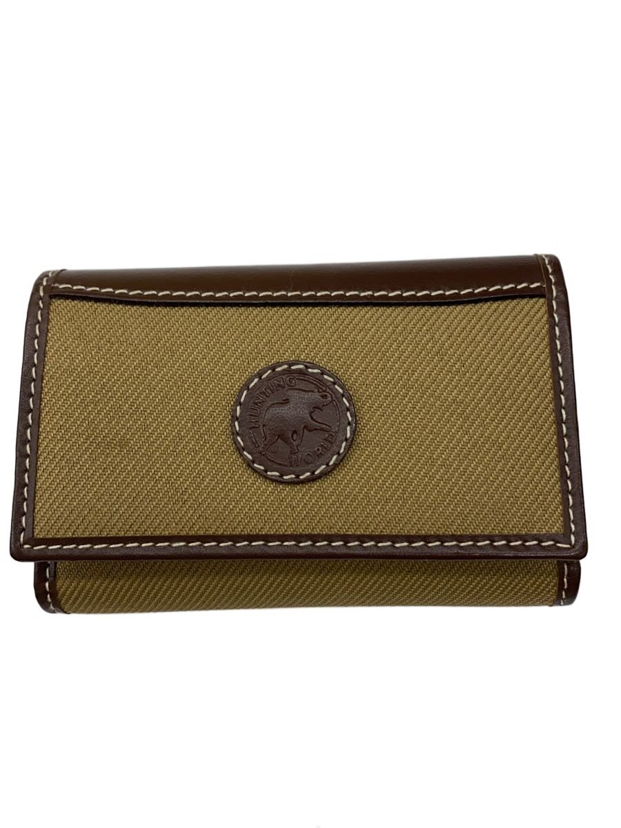 Leather - 【中古】HUNTING WORLD◆キーケース/--/KHK/メンズ【服飾雑貨他】