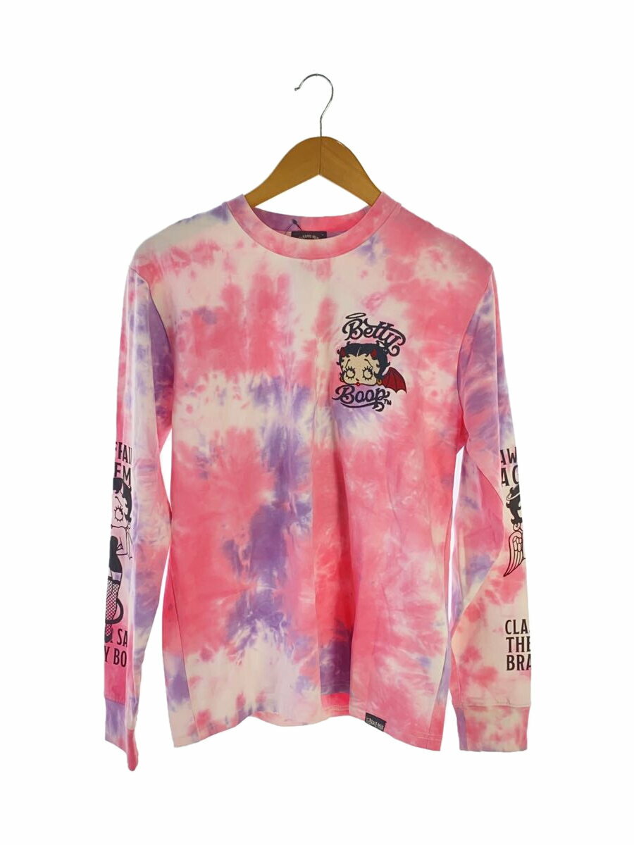 【中古】The BRAVE-MAN◆長袖Tシャツ/M/コットン/マルチカラー【メンズウェア】