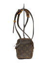 【中古】LOUIS VUITTON◆ミニ・ダヌーブ_モノグラム・キャンバス_BRW/PVC/BRW/M45268/ショルダーバッグ【バッグ】