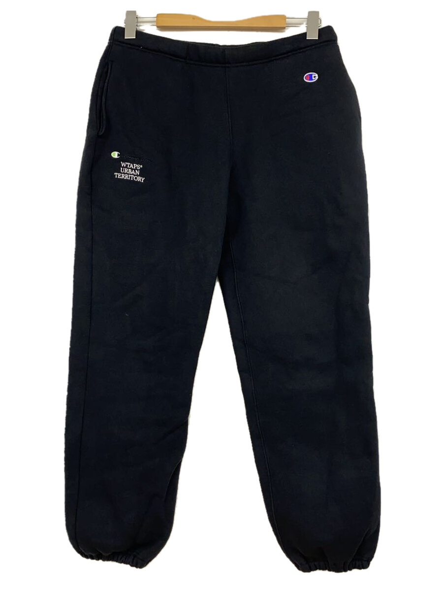 【中古】Champion◆ボトム/XL/コットン/BLK/C8-X214【メンズウェア】