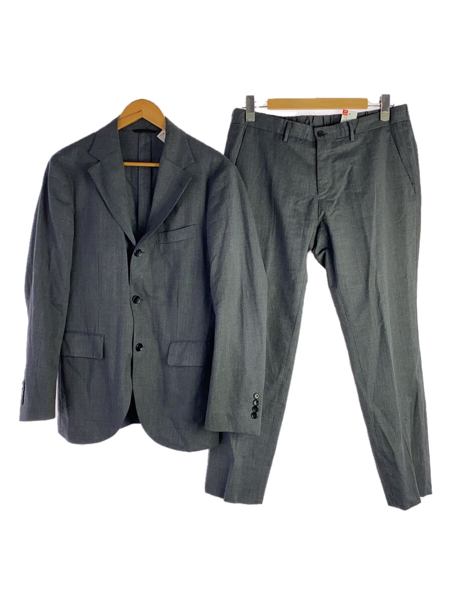 【中古】SHIPS◆ウォッシャブル/セットアップ/50/ウール/GRY/117-05-0406【メンズウェア】