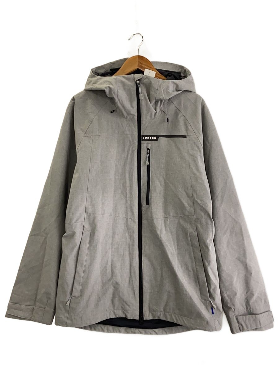 【中古】BURTON◆ジャケット/ウェアー/M/GRY/10105VN859027//【スポーツ】