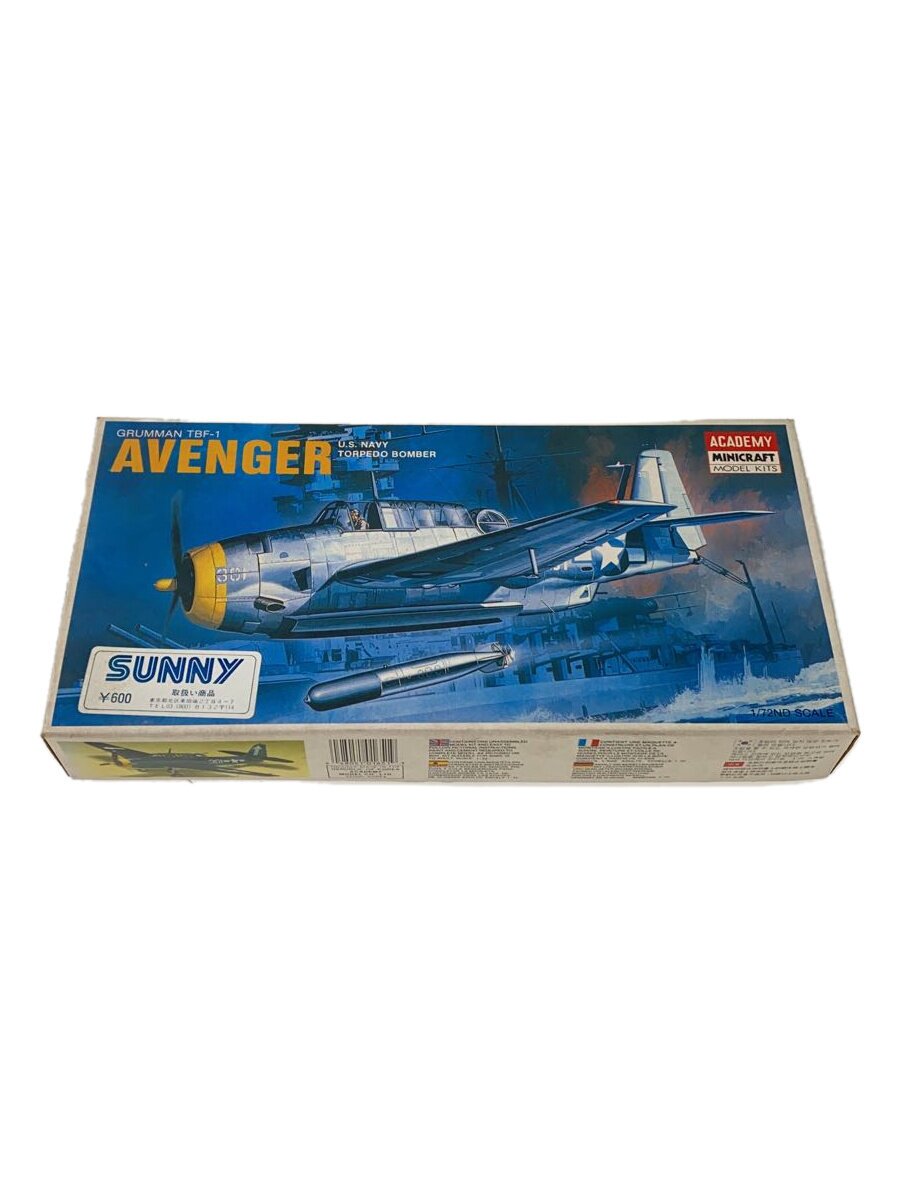 【中古】ACADEMY◆プラモデル/1651/1:72 TBF-1 AVENGER【ホビー】