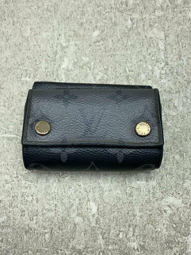 【中古】LOUIS VUITTON◆ディスカバリーコンパクトウォレット_モノグラム・エクリプス_グリ/レザー/グレー/メンズ【服飾雑貨他】 【中古】LOUIS VUITTON◆ディスカバリーコンパクトウォレット_モノグラム・エクリプス_グリ/レザー/グレー/メンズ【服飾雑貨他】
