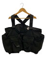 【中古】BATTLE LAKE◆GAME VEST/--/--/BLK/無地【メンズウェア】(4)