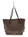 【中古】LOUIS VUITTON◆1)ネヴァーフルMM_ダミエ・エベヌ_BRW/PVC/BRW【バッグ】(4)