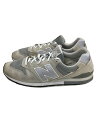 【中古】NEW BALANCE◆CM996//グレー/27.5cm/GRY【シューズ】