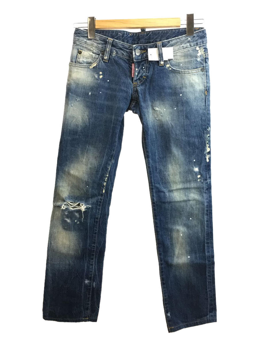 【中古】DSQUARED2◆ボトム/38/デニム/IDG/S75LA0263【レディースウェア】