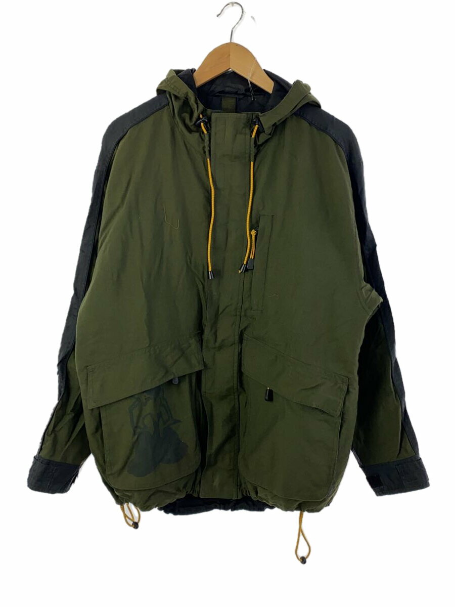 【中古】GAP◆マウンテンパーカ/S/ナイロン/カーキ【メンズウェア】