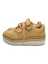 【中古】adidas◆TRIPLE PLATFORUM LOW_トリプル プラットフォーラム ロー/23.5cm/BEG【シューズ】(4)