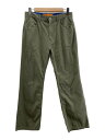 【中古】CHALLENGER◆ボトム/M/コットン/KHK/clg-pt 022-005【メンズウェア】(4)