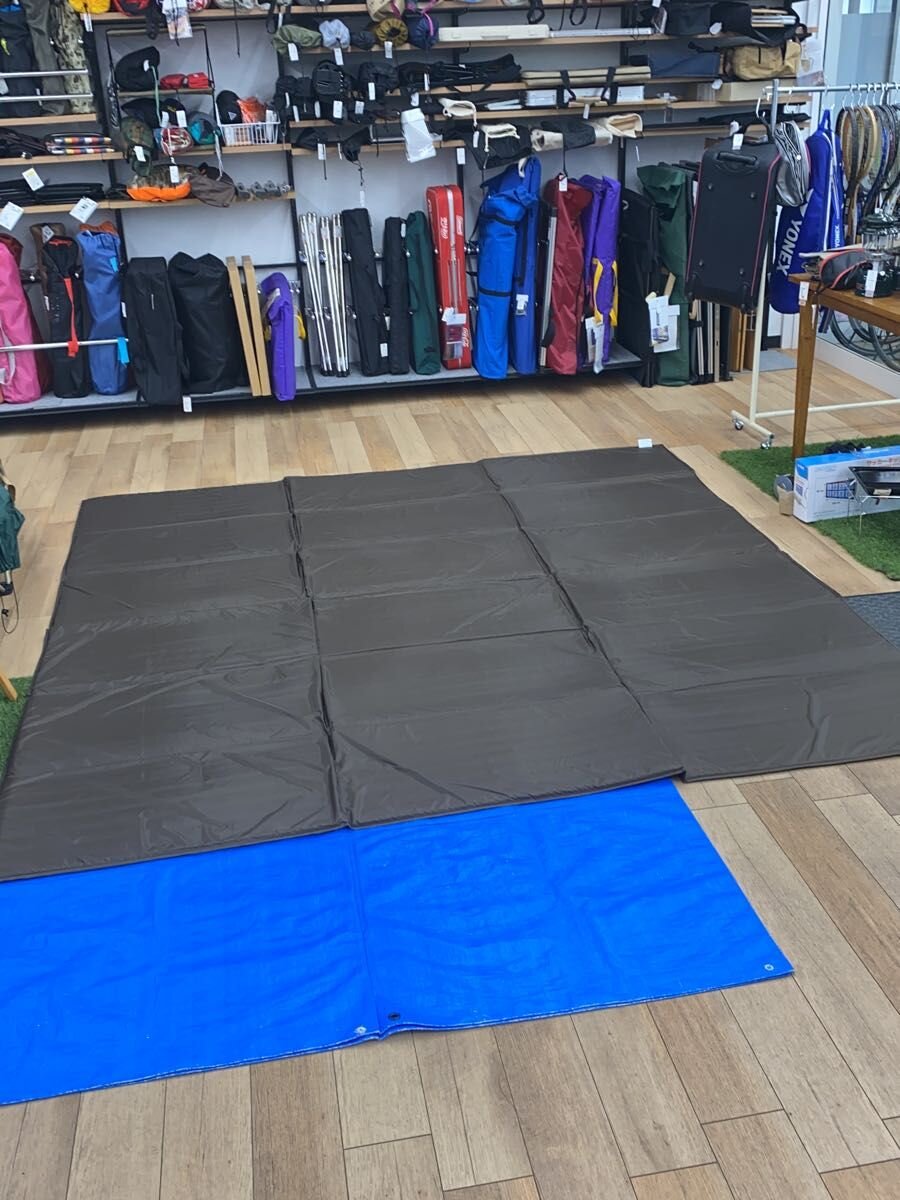 【中古】VISIONPEAKS◆FOLDING TENT MAT 270/テントマット/2~3人用/BRW【スポーツ】