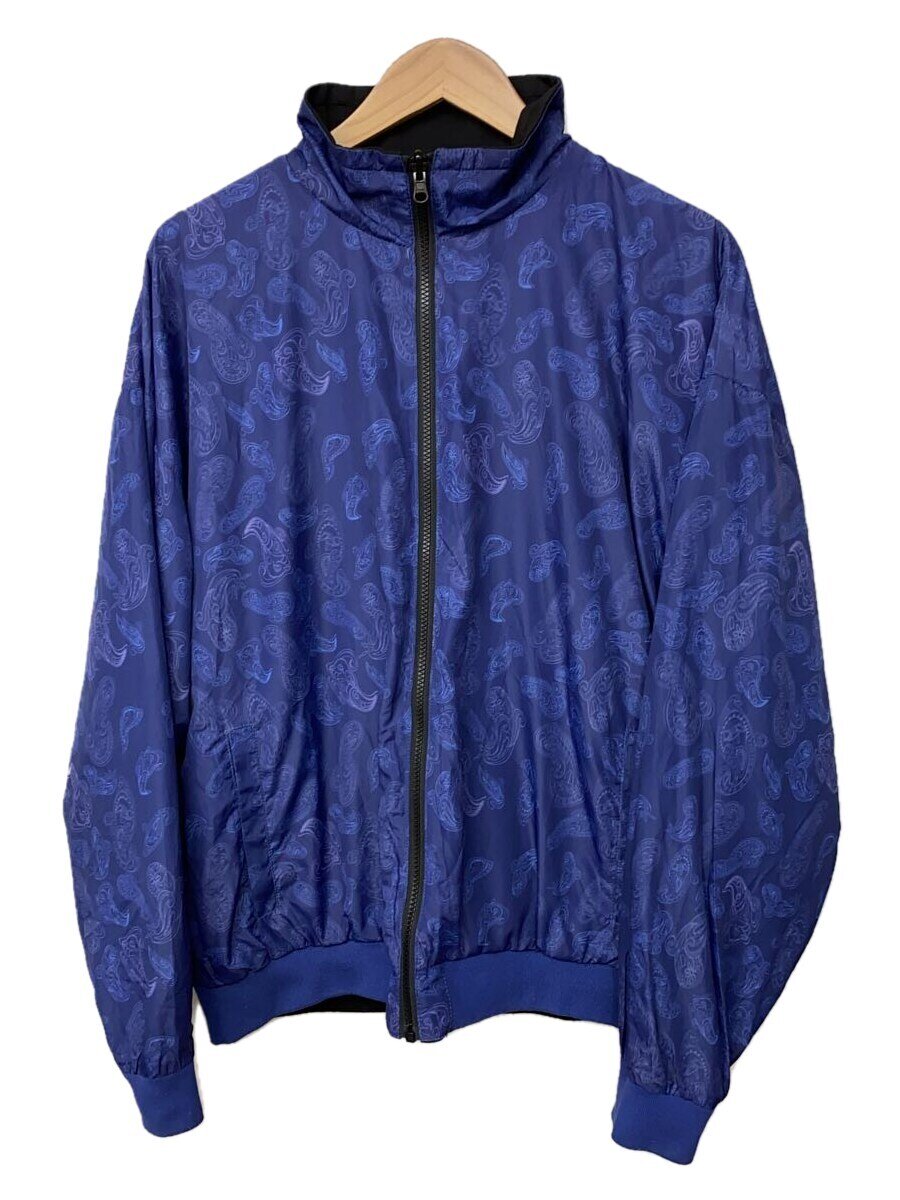 【中古】Left Alone◆ナイロンジャケット/L/ナイロン/BLK/ペーズリー柄/21LA-011//【メンズウェア】