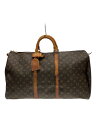 【中古】LOUIS VUITTON◆キーポル55_モノグラム・キャンバス_BRW/PVC/BRW/総柄【バッグ】