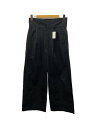 【中古】JOURNAL STANDARD◆ボトム/38/コットン/BLK/無地/22-030-410-0000-2-0【メンズウェア】