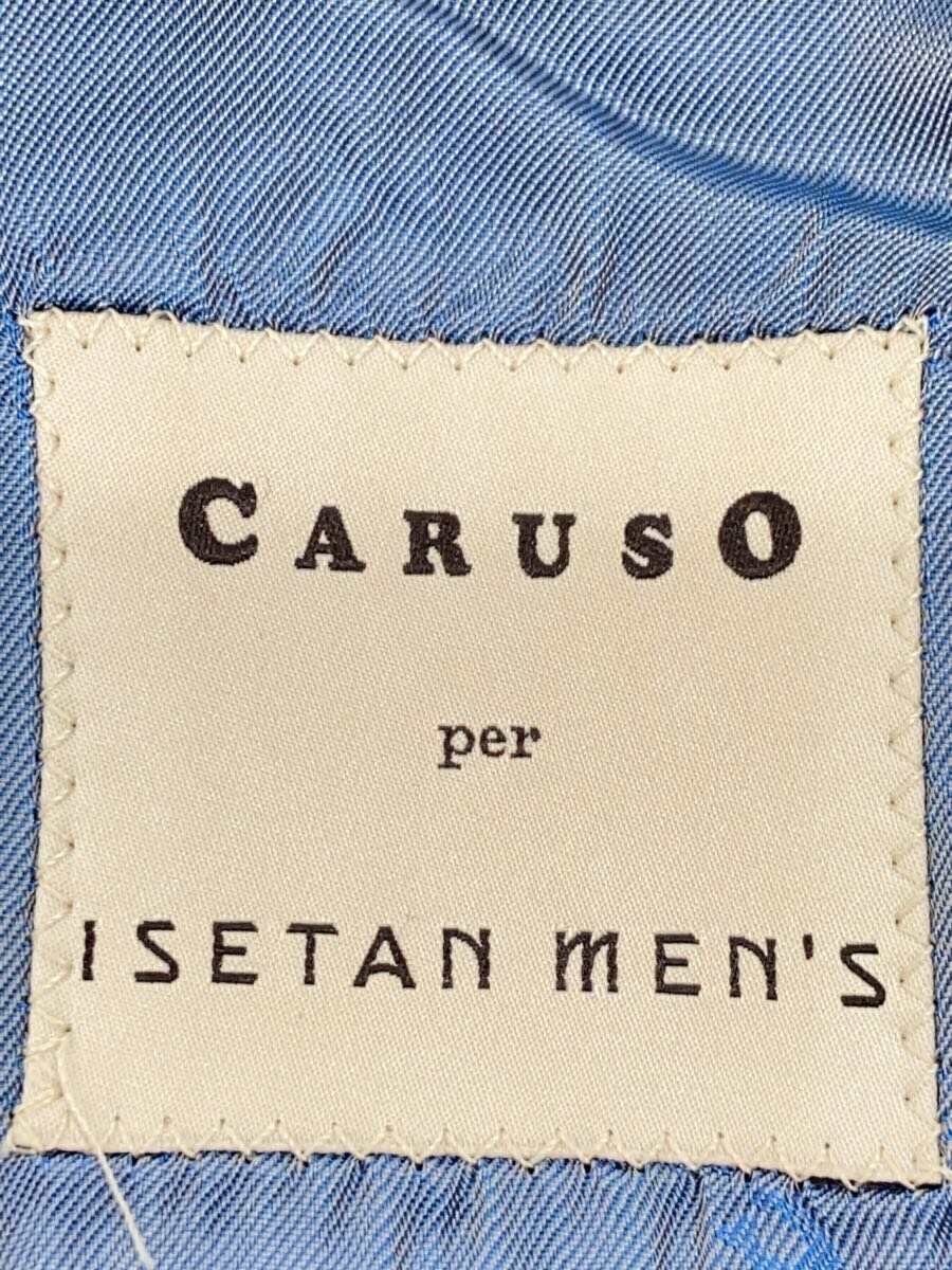 【中古】CARUSO◆スーツ/50/ウール/BLU【メンズウェア】