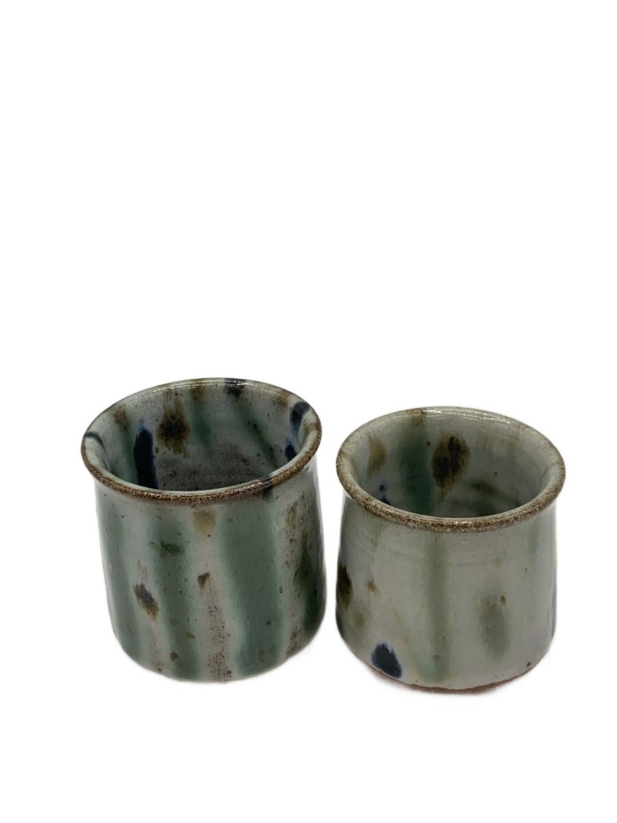 【中古】上野焼/高鶴窯元/湯呑/2点セット【キッチン用品】