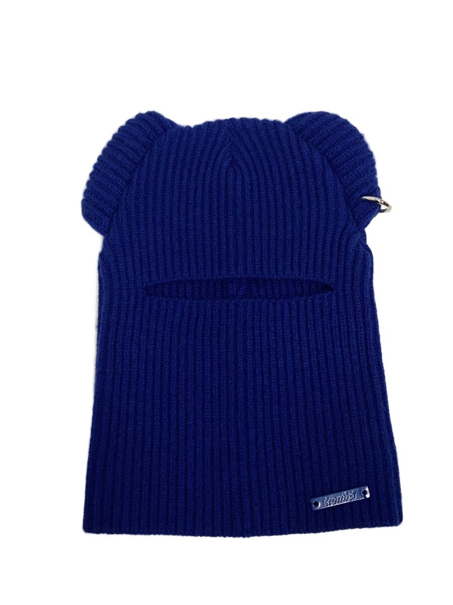 【中古】kemio/ニットキャップ/--/BLU/レディース【服飾雑貨他】