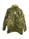 【中古】US.NAVY◆ミリタリージャケット/ナイロン/GRN/カモフラ/8415-01-573-4950【メンズウェア】(4)