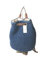 【中古】Samantha Thavasa◆リュック/--/BLU【バッグ】