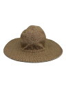 【中古】La Maison de Lyllis◆リバーシブルハット/57cm/コットン/チェック/レディース【服飾雑貨他】