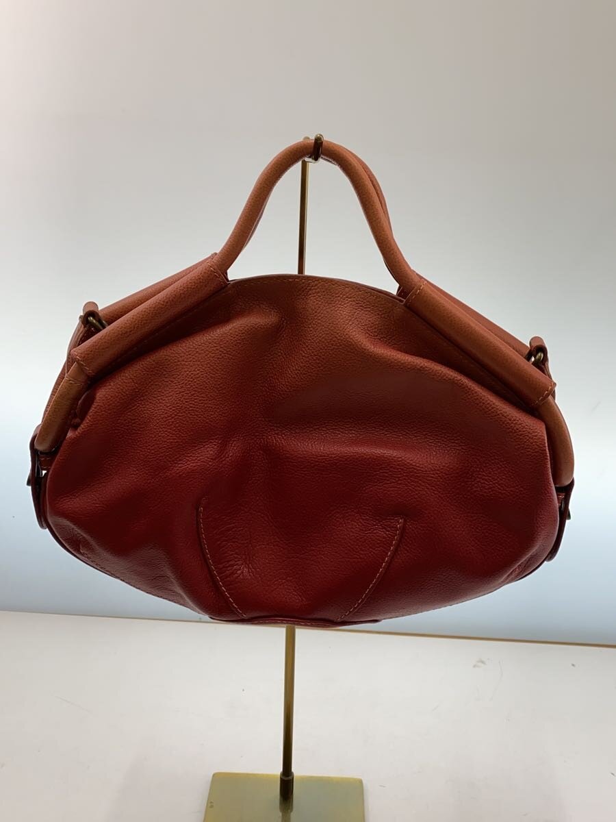【中古】MOTHERHOUSE◆ショルダーバッグ/レザー/RED【バッグ】 jumblestore-38283165 2nd STREET 楽天市場店 サンプル画像3