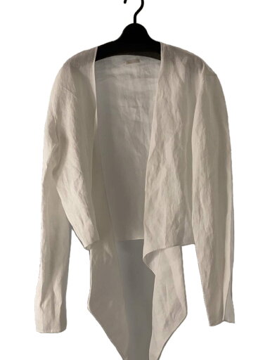 【中古】COMOLI◆ジャケット/FREE/ヘンプ/WHT/B01-L2003【レディースウェア】 【中古】COMOLI◆ジャケット/FREE/ヘンプ/WHT/B01-L2003【レディースウェア】