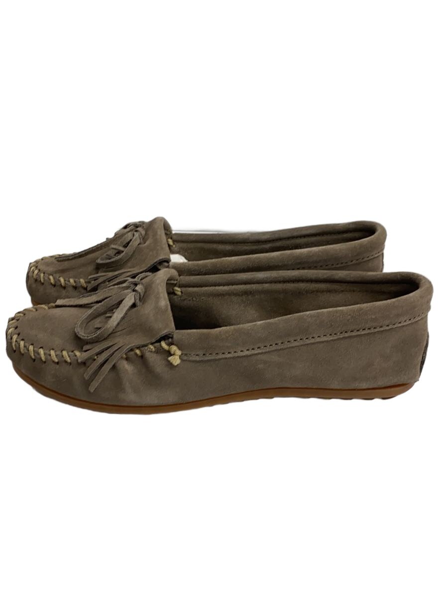 MINNETONKA◆シューズ/US8/グレー/スウェード//