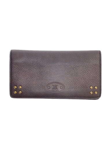 【中古】CELINE◆2つ折長財布/レザー/BRW/レディース【服飾雑貨他】 【中古】CELINE◆2つ折長財布/レザー/BRW/レディース【服飾雑貨他】