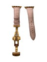 【中古】LONGVADON/小物/レザー/ピンク/無地/レディース Apple Watch/レザーベルト【服飾雑貨他】(4)