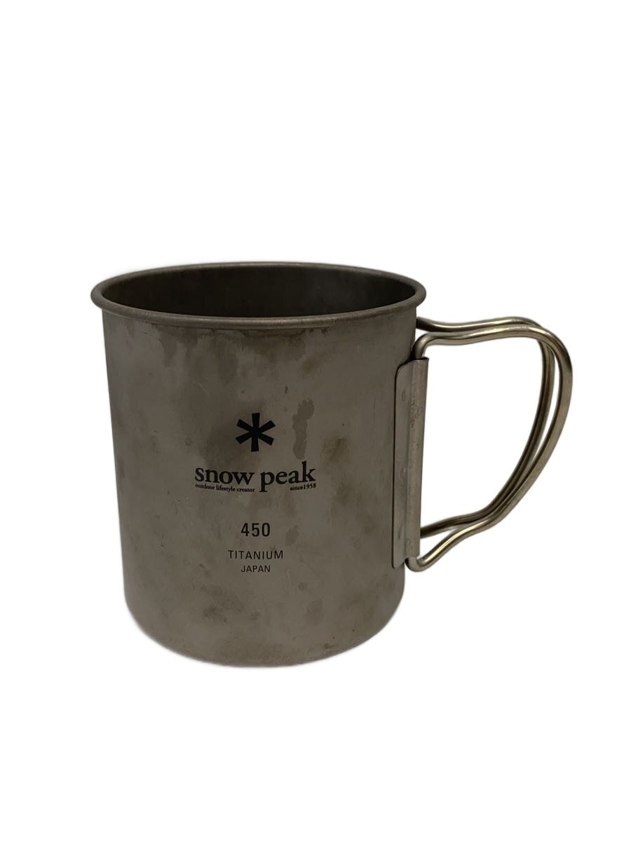 【中古】snow peak◆キャンプ用品その他/マグカップ/チタン450//【スポーツ】