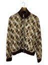 【中古】GUCCI◆21SS/テクニカルジャケット/L/コットン/CRM/総柄/651321XJDCE//【メンズウェア】