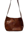 【中古】ANNA SUI◆ショルダーバッグ/レザー/BRW【バッグ】