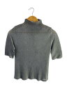 【中古】PLEATS PLEASE ISSEY MIYAKE◆半袖カットソー/3/ポリエステル/GRY/PP02-FK113【レディースウェア】