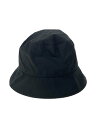 【中古】KIJIMA TAKAYUKI◆コットンツイルバケットハット/2/コットン/BLK/メンズ/191108//【服飾雑貨他】