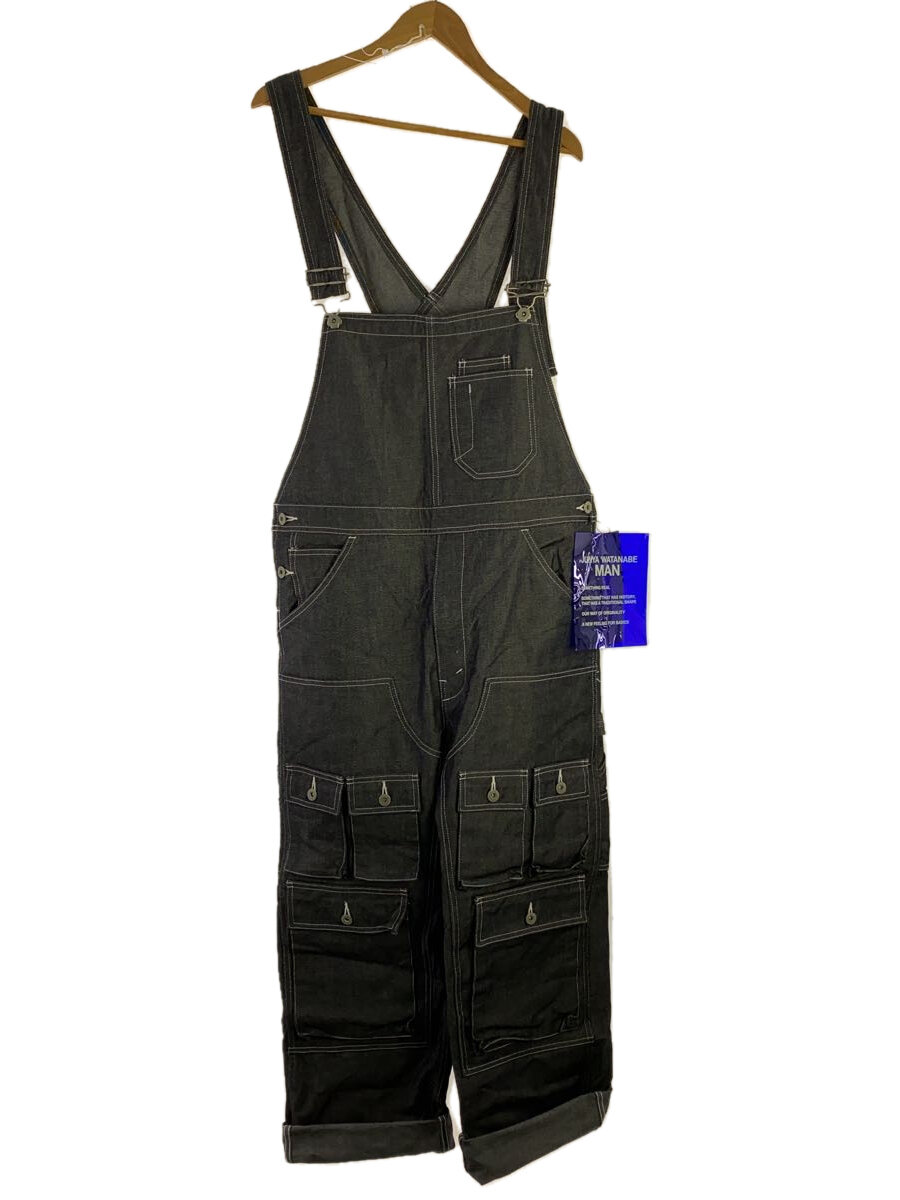 【中古】JUNYA WATANABE COMME des GARCONS◆オーバーオール/XS/デニム/BLK/WM-P008/AD2023【メンズウェア】