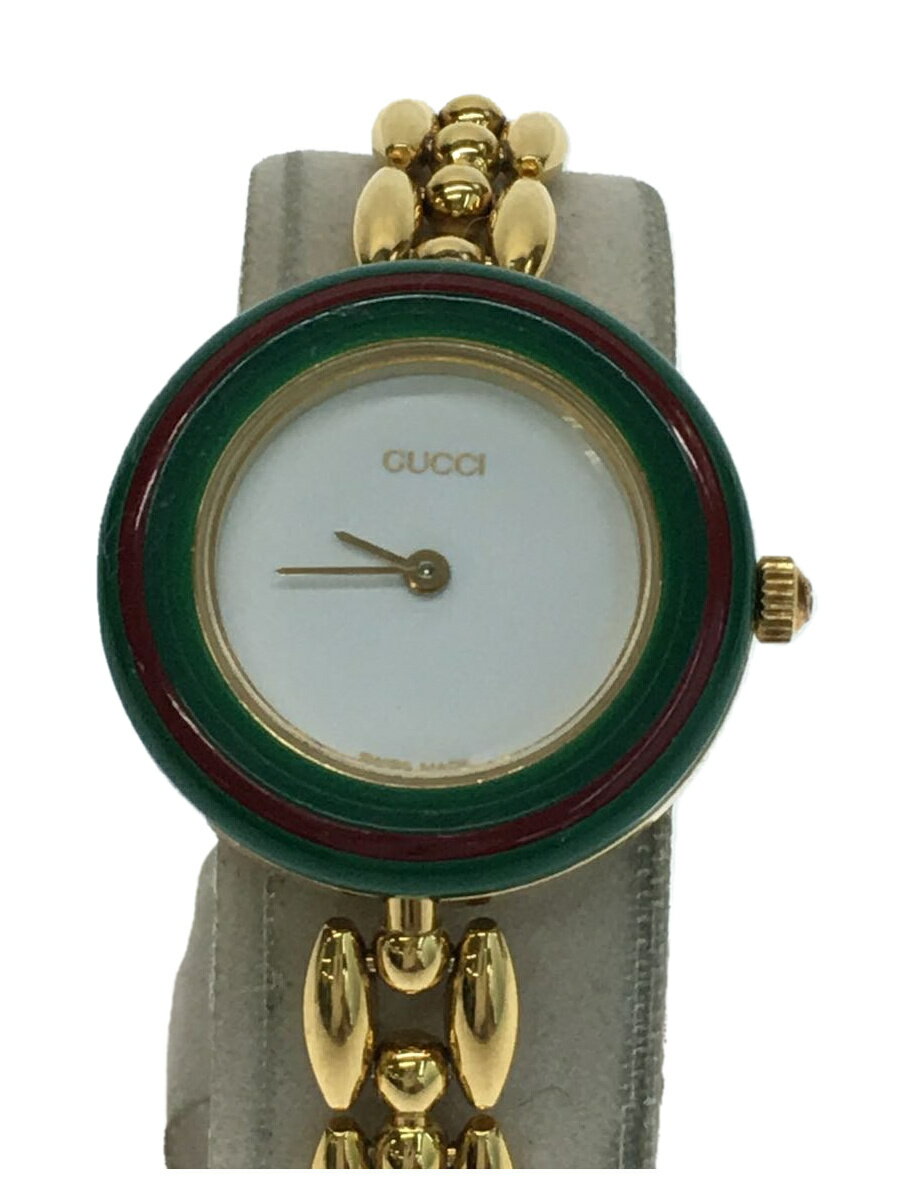 【中古】GUCCI◆クォーツ腕時計/アナ