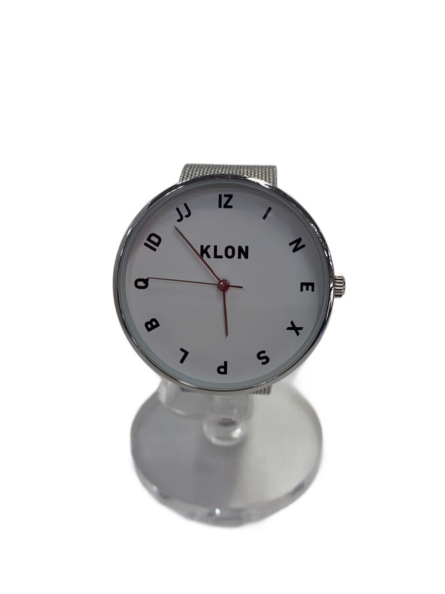 【ブランド】KLON 【ブランドカナ】［フクショク］クローン 【型番】 【程度】B 【サイズ】 【メインカラー】 【素材・生地】 【キーワード】　　 2026/02/10 セカンドストリート敦賀店【1979】【中古】KLON◆クォーツ腕時計/アナログ/ステンレス ブランド KLON 型番 カラー 柄 素材・生地 >色・素材について サイズ >サイズ表示について 実寸（cm） 【腕時計】 ケース縦：3.9cm / ケース横：4.3cm / 文字盤縦：3.7cm / 文字盤横：3.7cm / ケースの厚さ：0.9cm / バンド幅：2cm / 手首周り：23.5cm 【その他】 その他サイズ：/ 商品は　セカンドストリート敦賀店の店頭にて販売しております。商品に関するお問合わせは、お電話(TEL:0770-22-9090)にて、問合わせ番号：2319794946752をお伝えください。 配送方法やお支払い方法に関するお問い合わせは、サポートセンターまでご連絡をお願いします。 ※お電話の対応は営業時間内のみとなります。お問い合わせフォームでお問い合わせの際はご注文番号をご記入下さい