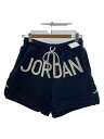 【中古】NIKE◆JORDAN×ニーナシャネルアブニー/ショートパンツ/M/コットン/ブラック【メンズウェア】
