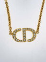 【中古】Christian Dior◆ネックレス/--/カラーストーン/GLD/トップ有/レディース【服飾雑貨他】