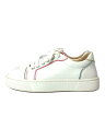 【中古】Christian Louboutin◆ローカットスニーカー/37.5/WHT/1201181【シューズ】