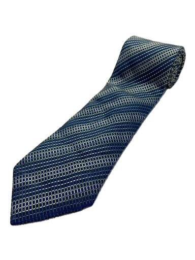 【中古】HERMES◆ネクタイ/シルク/BLU/総柄/メンズ【服飾雑貨他】 【中古】HERMES◆ネクタイ/シルク/BLU/総柄/メンズ【服飾雑貨他】