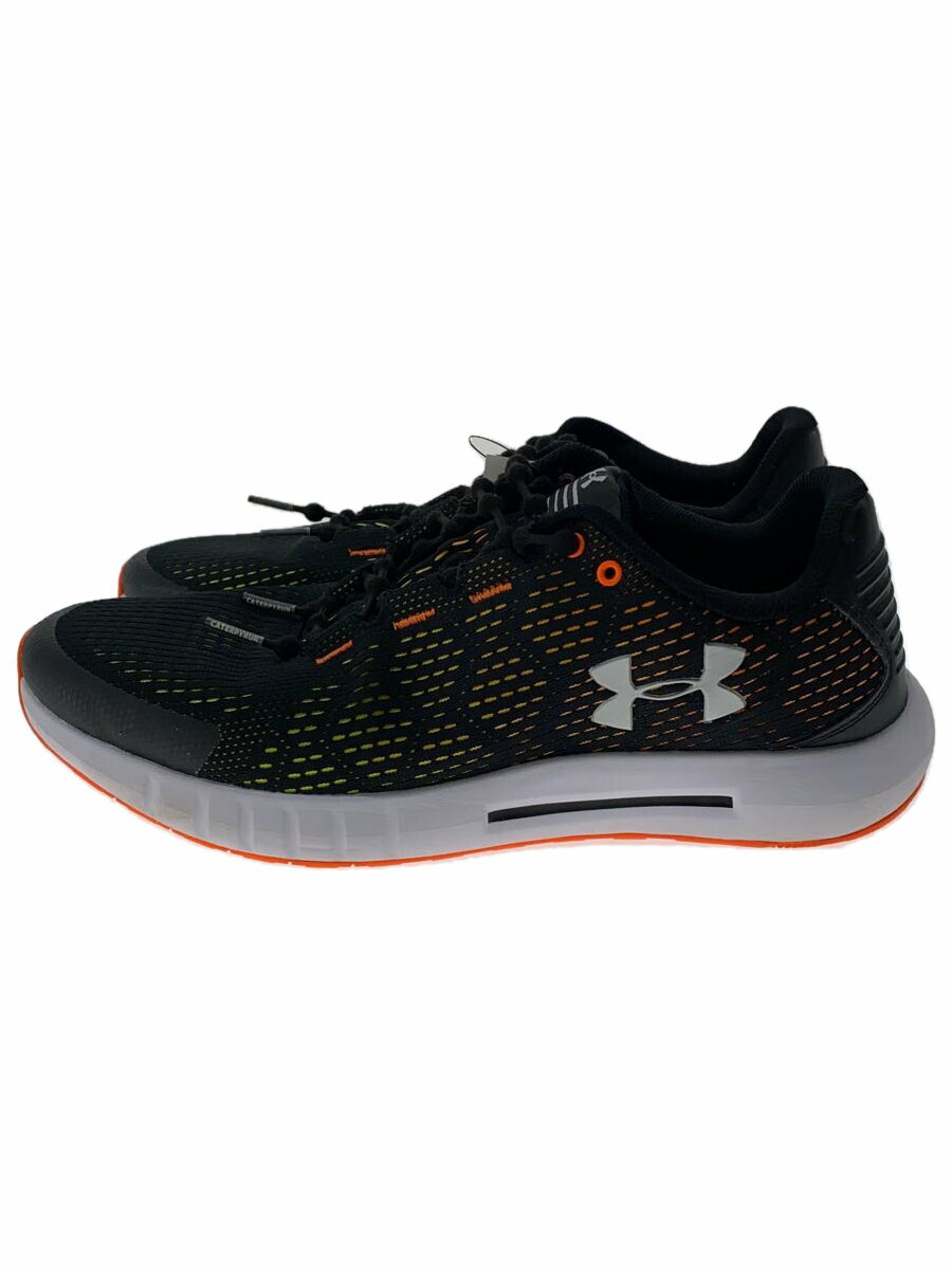 【中古】UNDER ARMOUR◆ローカットスニーカー/28.5cm/BLK【シューズ】